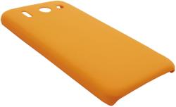 Husa tip capac plastic cauciucat portocalie pentru Huawei Ascend G510 (U8951D)
