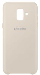 Husa Samsung EF-PA600CFEGWW Dual Layer (plastic + silicon) aurie pentru Samsung Galaxy A6 2018