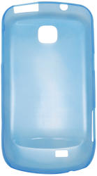 Husa ultraslim albastra semitransparenta pentru Samsung Galaxy Mini S5570