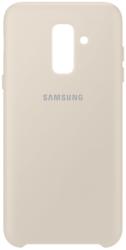 Husa Samsung EF-PA605CFEGWW Dual Layer (plastic + silicon) aurie pentru Samsung Galaxy A6 Plus 2018