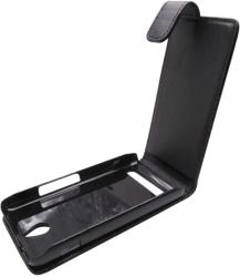 Husa flip neagra pentru Sony Xperia E1 (D2004/D2005) / Sony Xperia E1 Dual Sim (D2104/D2105)