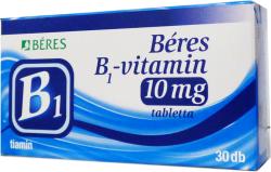 BÉRES B1 Vitamin 10 mg tabletta 30 db