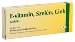 Selenium Pharma E-Vitamin, Szelén, Cink tabletta 40 db