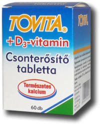 Tovita +D3 csonterősítő tabletta 60 db