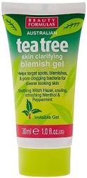 Beauty Formulas Gel de duș Arbore de ceai - Beauty Formulas Tea Tree Skin Clarifying Blemish Gel 30 ml