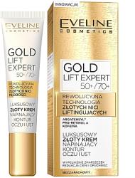 Eveline Cosmetics Cremă contur pentru ochi și buze - Eveline Cosmetics Gold Lift Expert 50+70+ 15 ml