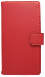 Husa tip carte cu stand universala reglabila (Modern) rosie pentru telefoane cu diagonala de 4 - 4, 5inch