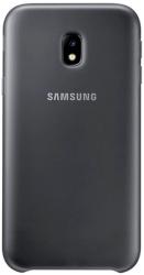 Husa Samsung EF-PJ330CBEGWW Dual Layer (plastic + silicon ) neagra pentru Samsung Galaxy J3 (SM-J330) 2017