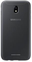 Husa Samsung EF-AJ730TBEGWW silicon neagra pentru Samsung Galaxy J7 (2017) J730