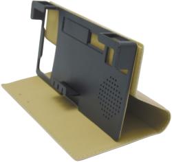 Husa universala GreenGo Smart Master aurie (reglabila) cu stand si rama mobila pentru telefoane cu diagonala de 4 - 4, 5 inch