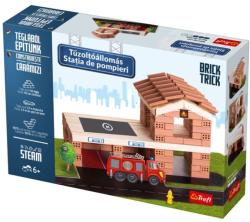 Trefl Brick Trick: Tűzoltóállomás építő szett (60966)
