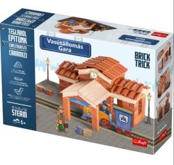 Trefl Brick Trick: Vasútállomás építő szett (60970)