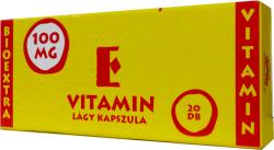 Bioextra E Vitamin 100 mg lágykapszula 20 db