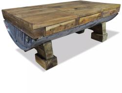 vidaXL Măsuță de cafea, lemn masiv reciclat, 90x50x35 cm (244500) Masa de cafea