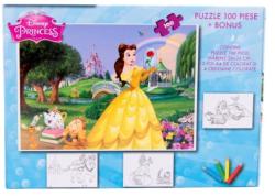 Total Office Trading Puzzle 100 piese + Bonus Princess Puzzle