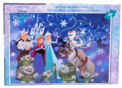 Total Office Trading Puzzle 100 piese + Bonus Frozen Puzzle