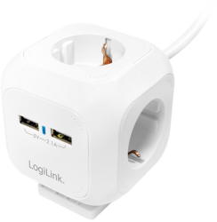LogiLink 4 Plug +2 USB 1.4 m (LPS227)