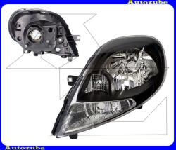 NISSAN PRIMASTAR 2006.08-2014.01 /X83/ Fényszóró bal, fekete házas, áttetsző indexes (H4) (motor nélkül) DEPO 551-1167L-LEMC2