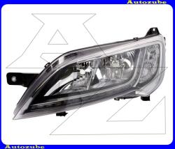 CITROEN JUMPER 4 2014.01-2023.12 Fényszóró bal (2xH7/LED) króm keretes, nappali fénnyel, motorral (vezérlő elektronika nélkül) TYC 20-15672-06-2