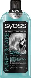 Syoss Șampon pentru păr gras la rădăcini și uscat la vârfuri - Syoss Pure&Care Balancing Spray 500 ml