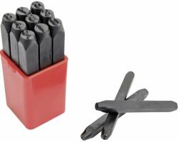 B. Mannesmann Set poansoane de marcat cifre Mannesmann 245-10, 10 mm, 9 piese (M245-10)