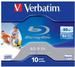 Verbatim BD-R DL Verbatim 6x, 50GB, 1buc, Jewel case (43736)