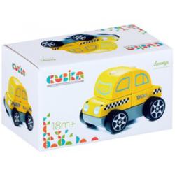 Cubika Fa taxi autó bébijáték