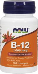 NOW B12-vitamin 1000mcg szopogató tabletta 100 db