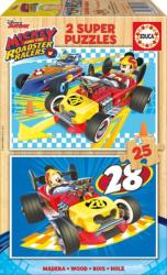 Educa Mickey Mouse és barátai fa puzzle 2x25 db-os (17234)
