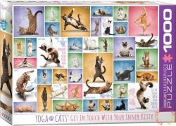 EUROGRAPHICS Yoga Cats 1000 db-os (6000-0953)