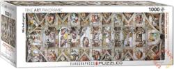 EUROGRAPHICS Panoráma puzzle - The Sisitine Chapel Ceiling 1000 db-os (6010-0960)
