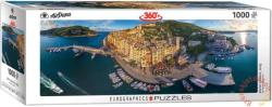EUROGRAPHICS Panoráma puzzle - AirPano - Porto Venere, Italy 1000 db-os (6010-5302)