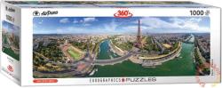 EUROGRAPHICS Panoráma puzzle - AirPano - Paris, France 1000 db-os (6010-5373)
