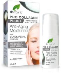 Dr. Organic Pro Collagen Anti-Aging hidratáló arckrém fekete gyönggyel 50 ml