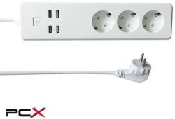 WOOX R4028 Smart Home 3 Plug+4 USB 1,8 m