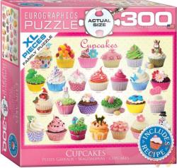 EUROGRAPHICS Cupcakes XL puzzle 300 db-os (8300-0519)