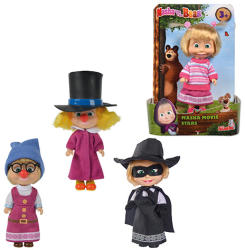 Simba Toys Mása és a medve - mozi sztár baba - 4 féle (109301037)