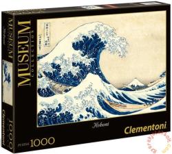 Clementoni Museum Collection - Hokusai - A nagy hullám Kanagavánál 1000 db-os (39378)