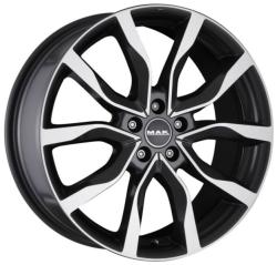 Mak Highlands Gun Metallic Mirror CB72.6 5/120 20x8.5 ET47