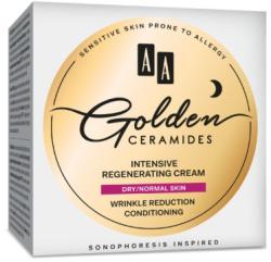 AA Golden Ceramides intenzív regeneráló éjszakai arckrém száraz és normál bőrre 50 ml