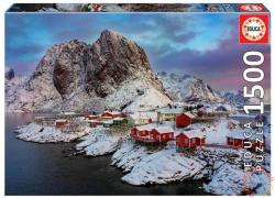 Educa Lofoten-szigetek, Norvégia 1500 db-os (17976)