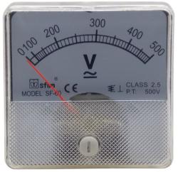  SF6014 Analóg AC / DC feszültségmérő