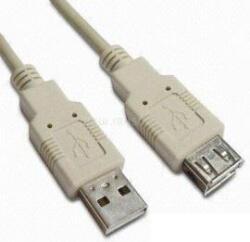 Wiretek Kábel USB Hosszabbító A-A, 1, 8m, Male/FeMale (WUCBE) (WUCBE)