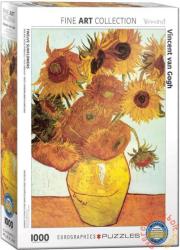 EUROGRAPHICS Twelve Sunflowers, Van Gogh 1000 db-os (6000-3688)