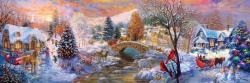 EUROGRAPHICS Panoráma puzzle - To Grandma's House We Go 1000 db-os (6010-5331)