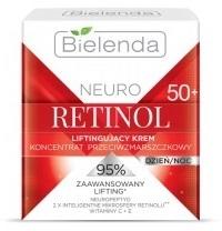 Bielenda Neuro Retinol ránctalanító lifting krém-koncentrátum 50+ nappali/éjszakai 50 ml