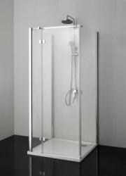 Sanotechnik Smartflex falsíkra szerelhető zuhanykabin, egy nyíló ajtóval 120x90 cm balos (D11120+D11120+D1290L+D2000+D3000)
