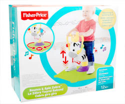 Mattel Fisher-Price Hipp-Hopp ugráló zebra 2015 (K0317)