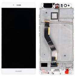 NBA001LCD003768 Huawei P9 Plus fehér LCD kijelző érintővel kerettel előlap (NBA001LCD003768)