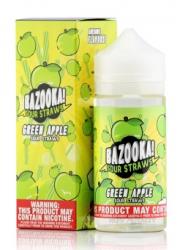 Bazooka Lichid Tigara Electronica Premium Bazooka Green Apple, 100ml, Fara Nicotina, 70VG / 30PG, Fabricat in USA, Shortfill 120ml Lichid rezerva tigara electronica